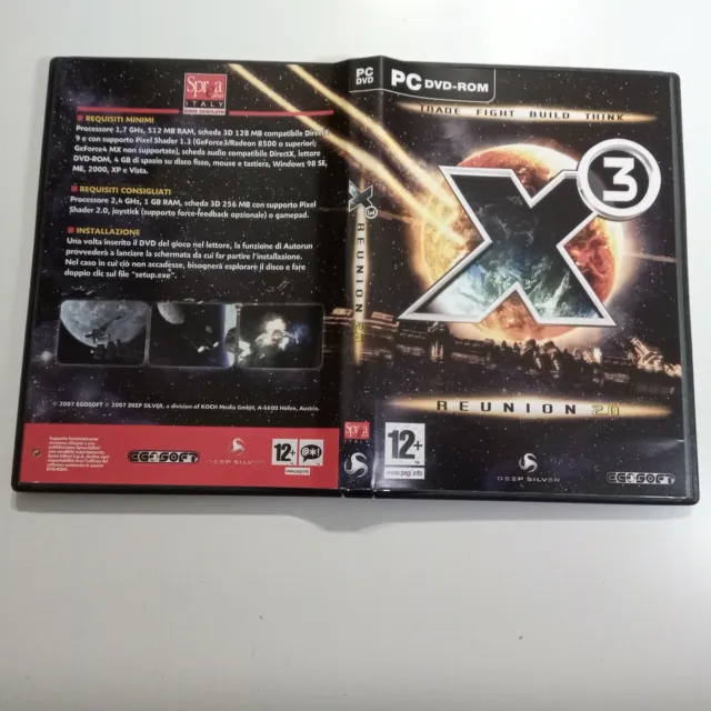 X³: Reunion - Videogioco Pc Simulatore di Volo Fantascienza Deep Silver 2005
