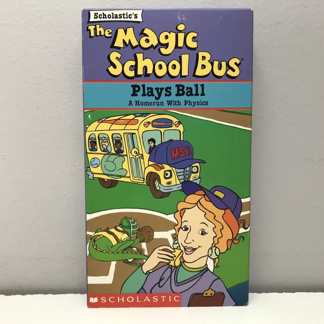 THE MAGIC SCHOOL Bus Plays Ball VHS Video Tape BUY 2 GET 1 FREE