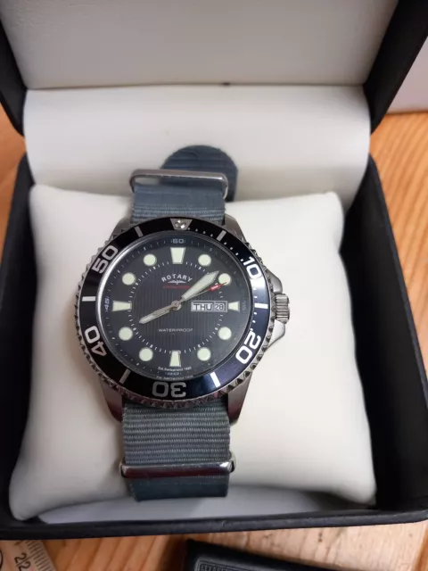 Rotary chronospeed divers watch store