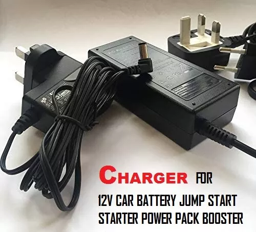 CHARGER FOR HALFORDS 12V Car Battery Jumper Start Power Pack, 5.5.2.5  £24.95 - PicClick UK