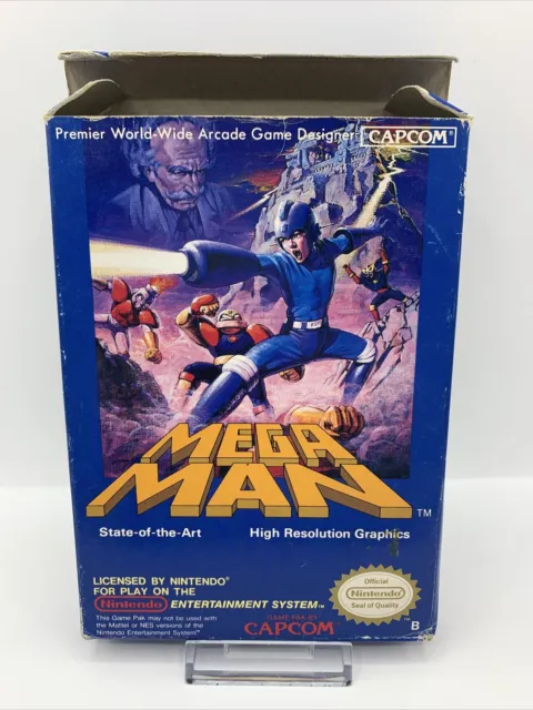Nintendo - NES - Spiel - MEGA MAN - PAL B - OVP - gebraucht - Sammler 2