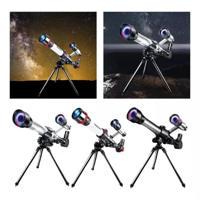 60mm Aperture Telescope with Finder Scope for Beginners, Easy Setup, Encourages