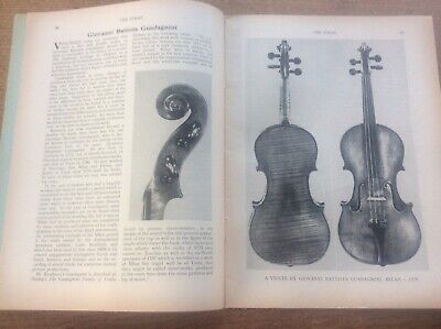 THE STRAD Music Journal Violin Makers April 1954 Nicolo Amati 
