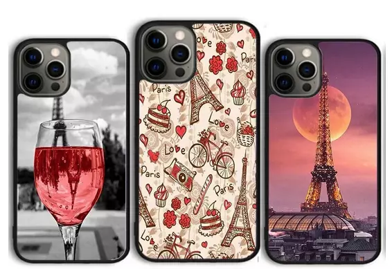 Romantic Paris Eiffel Tower Coque Cover Case For Iphone 15 Pro Max 14 13 12 11