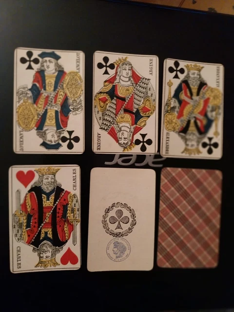 JEU DE CARTES ancien XIXe Antique French Portrait Deck 32 cards EUR 55,00 - FR