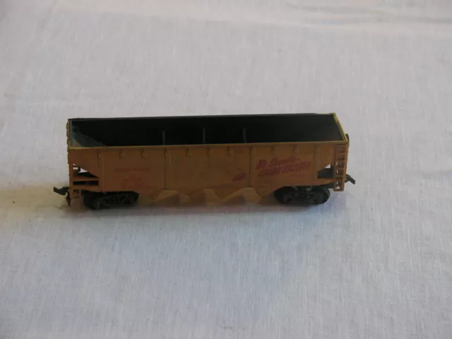 Vtg Bachmann HO Scale 4 Bay Open Hopper, Union Pacific #518125 r