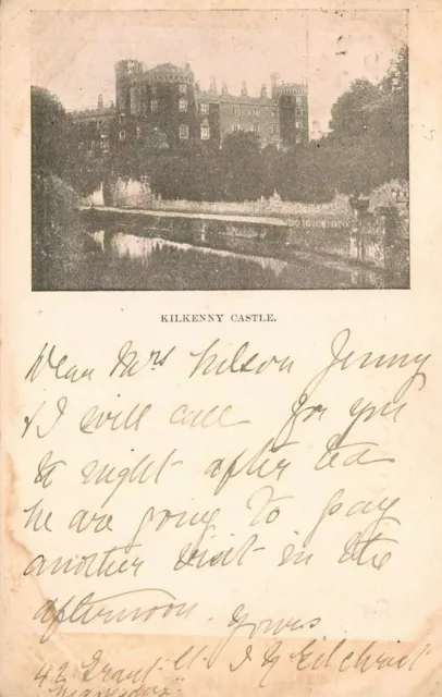 Kilkenny Castle - Postcard 1902