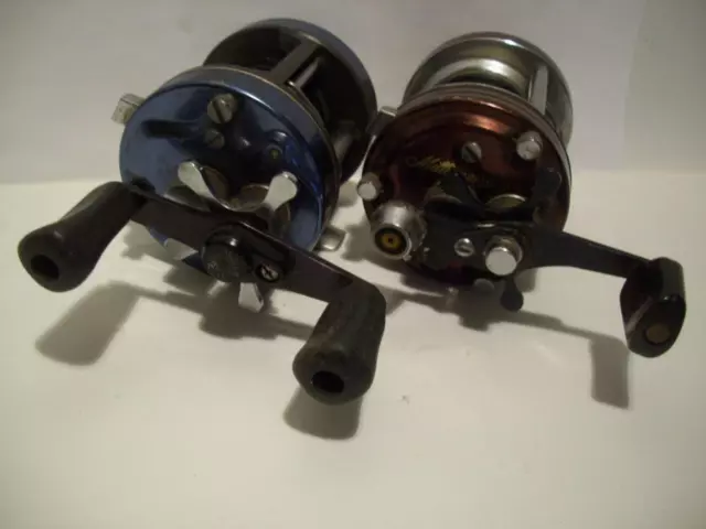 Vtg DAIWA MILLIONAIRE 6H & 4HM BAIT CASTING FISHING REELS