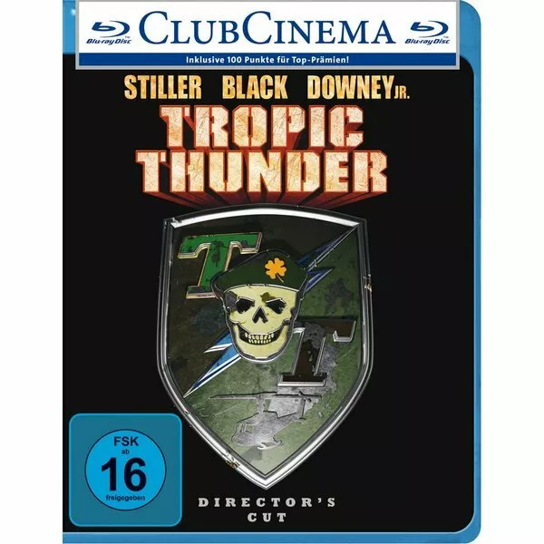 Blu-ray - Tropic Thunder - ParamountCIC - Ben Stiller, Jack Black, Robert Downey