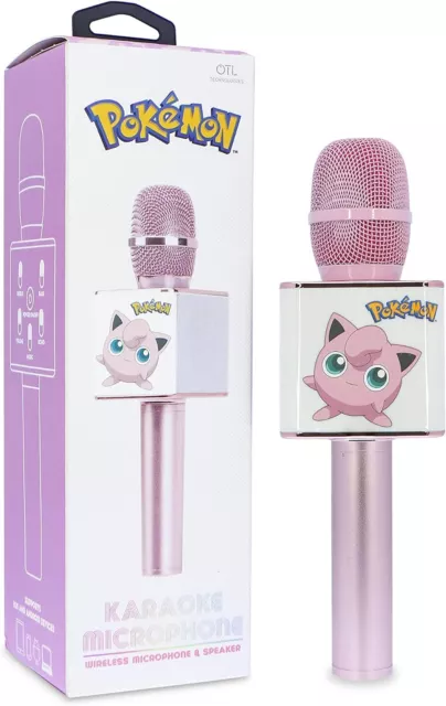 OTL Technologies Pokmon Jigglypuff Karaoke Microphone with Speaker