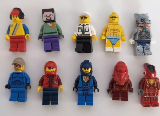LEGO CITY MINIFIGURES X10 Bulk Packs - Affordable + Includes Accessories!  $29.90 - PicClick AU