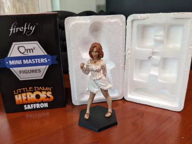 Firefly Serenity QMx Little Damn Heroes Mini Masters Figures Saffron