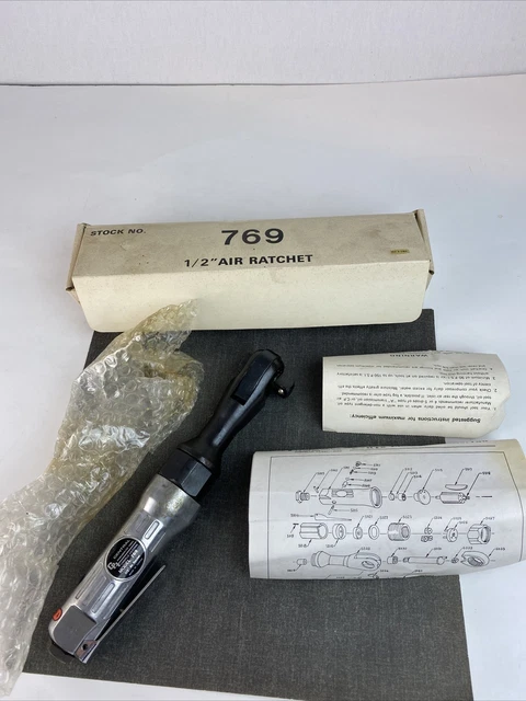 Central Pneumatic 1/2" Air Ratchet Wrench 769