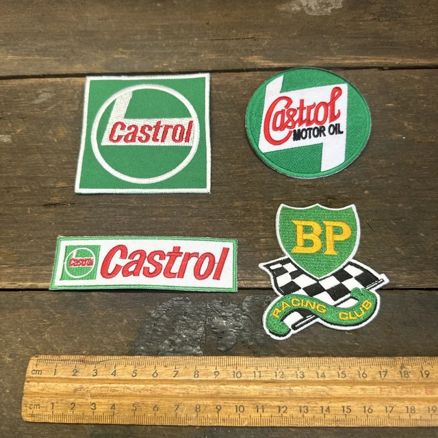 Logo Bp Racing CASTROL BP RACING Iron On Patches X 4 EUR 13,19 - PicClick FR