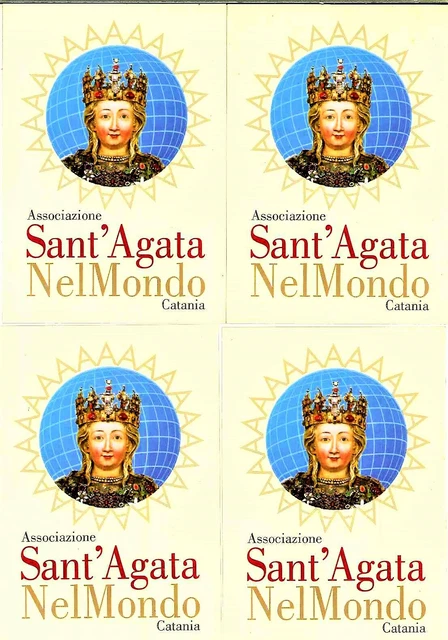 Sant' Ágata En Mundo - Lote 4 Santini Nuevo
