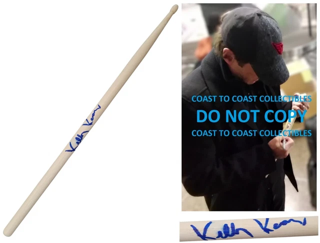Kelly Keagy Night Ranger Drummer Signed Drumstick COA Proof Autographed Kelly Keagy Night Ranger Drummer Signed Drumstick COA Proof Autographed