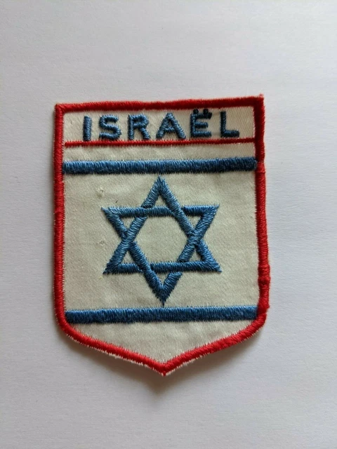 thumbnail image 2 of Israel Flag Iron-On Patch – Star Of David, Jewish Israeli Emblem – Fast Service Designs 2 of 5