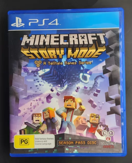  Minecraft: Story Mode - A Telltale Game Series - Season Disc  (PS3) : Video Games