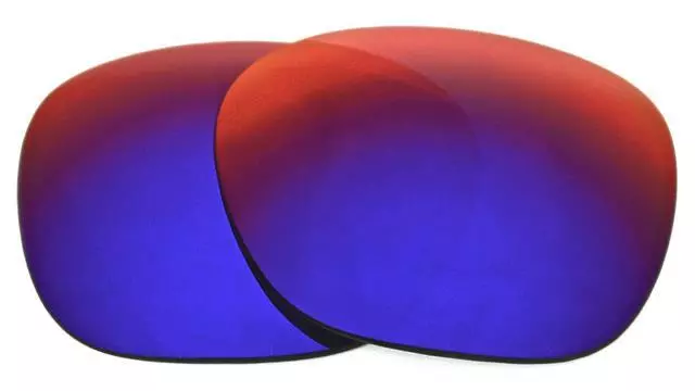 Neuf Polarisé de Rechange Clair + Rouge Lentille Pour Oakley Low Key Soleil