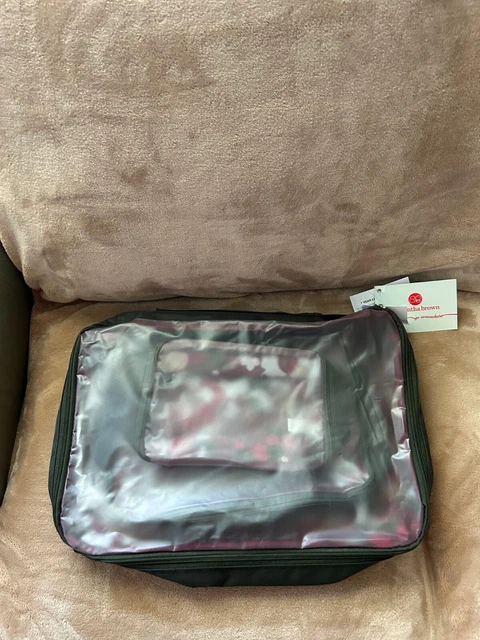 Samantha Brown Packing Cube 3-piece Set  FOREST GREEN nwt 2