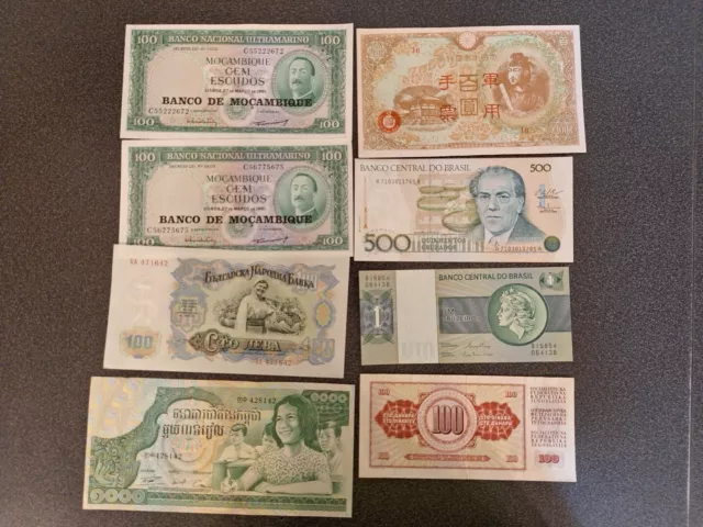 World Old Currency 33 Notes