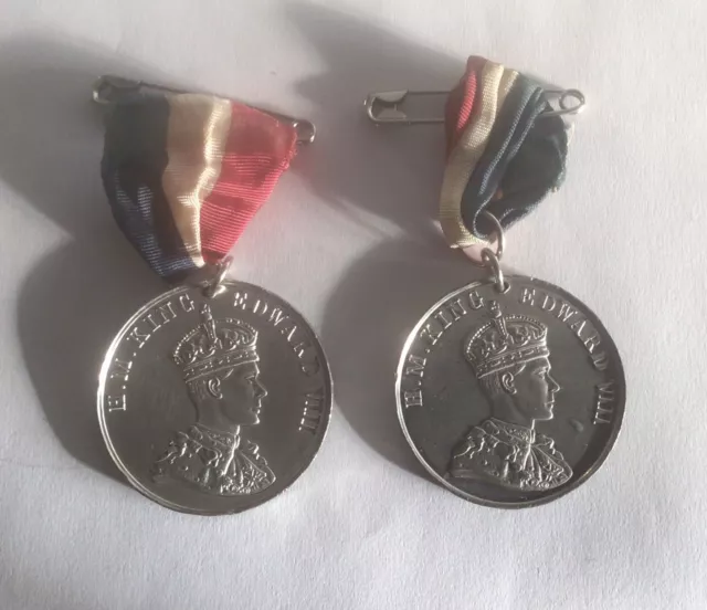 Edward VIII Coronation Medals 1937