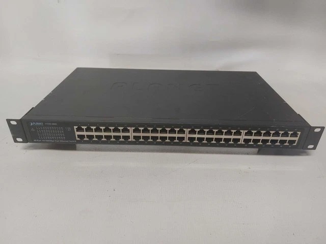 Planet fnsw-4800 48 Port 10/100 Fast Ethernet Switch with Rackmount Ears ONLY