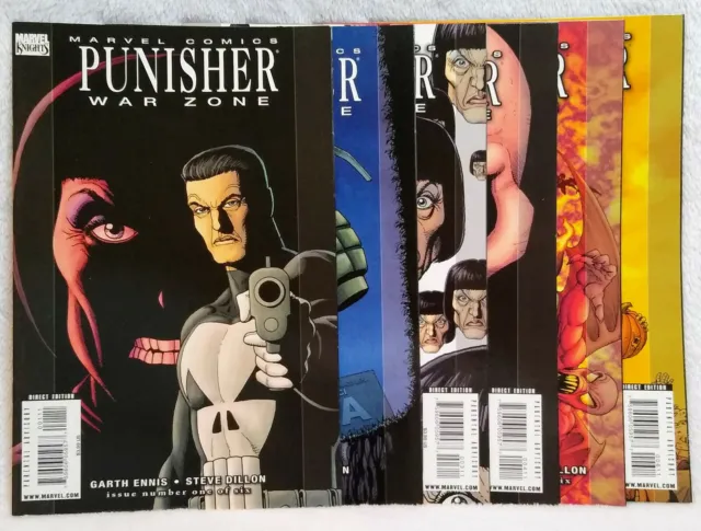 The Punisher: War Zone - The Resurrection of Ma Gnucci Vol. 2 #1 - 6 Bundle