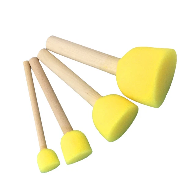 24 Pcs Schiuma Per Pittura Fai Te Spugne Per Dipingere Impostare