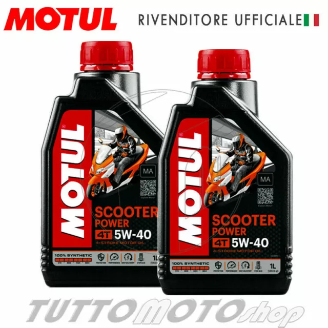 Tagliando APRILIA SR 300 Max 2011-2015 / Olio Motul Scooter + Filtri + Candela 2