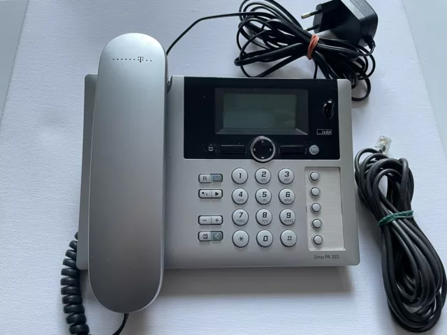 T-SINUs PA302i ISDN Telefon Schnurgebunden mit Anrufbeantworters