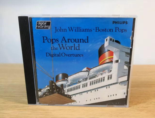 Pops Around The World John Williams Boston Pops 1982 CD Philips 400 071-2