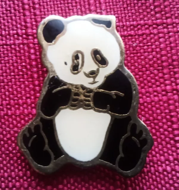 Pins Animaux Panda Ours Très Joli Email TBE