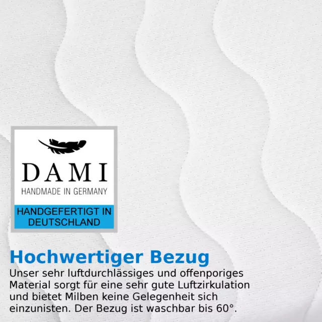 DaMi Topper Matratzenauflage Bettauflage Matratzenauflage für Bett Matratze 2