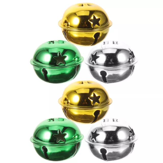 6pcs Colorful Pet Bell Charms for Collars - DIY Crafts & Decorations-MU