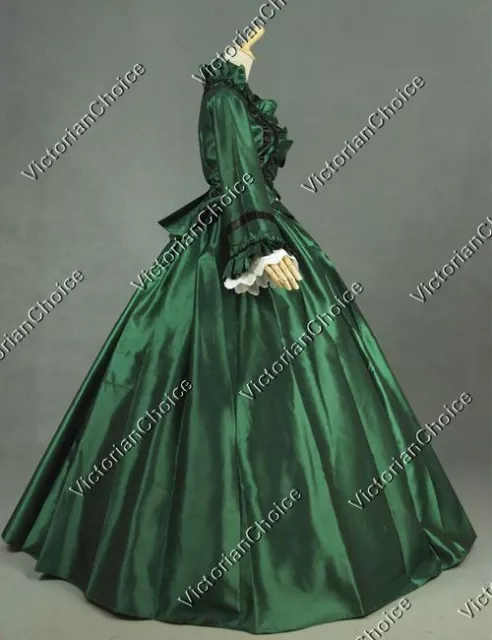 Victorian Dickens Christmas Caroler Dress Ball Gown Theater Clothing 170 XXXL 3