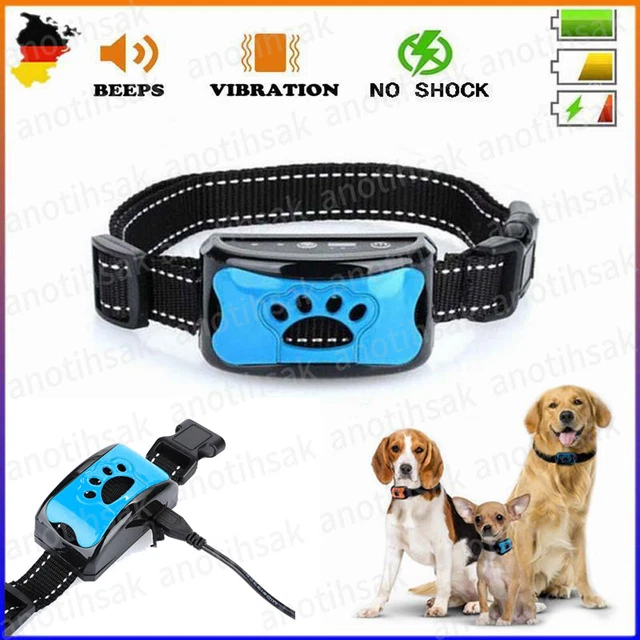 3 en 1 collar anticampana para perro collar educativo perros para mascotas impermeable
