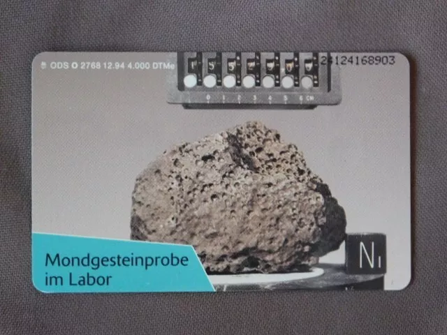 O 2768 12.94 MINT Ongebruikt Duitsland - Mondgesteinprobe in Labor  opl 4000