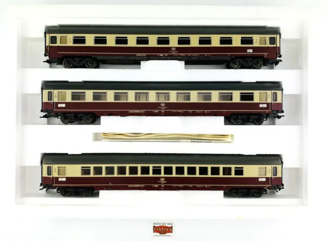 JM433 - Marklin H0 42993 - Set Von 3 Autos Personenwagen DB “ Südwind''