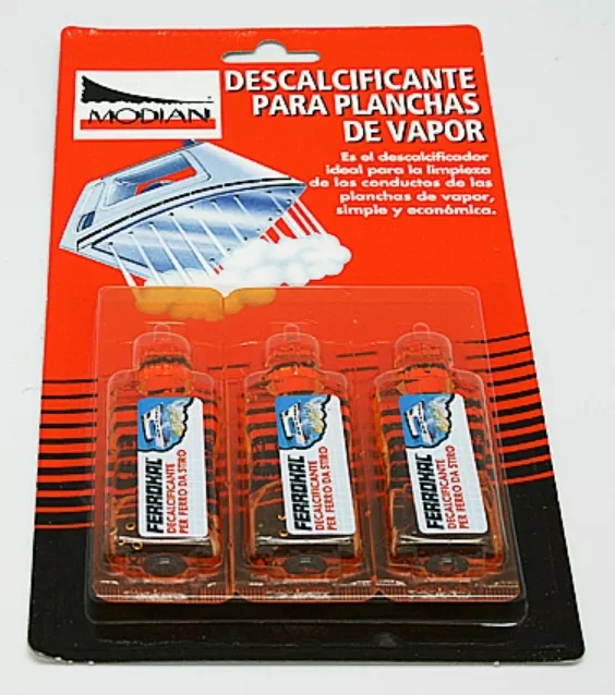 Descalcificador Para Planchas De Vapor ( Limpia Limpiador La Cal En Plancha )