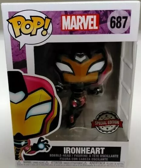 Iron Man - Ironheart US Exclusive Pop! Vinyl [RS]-FUN36337-FUNKO