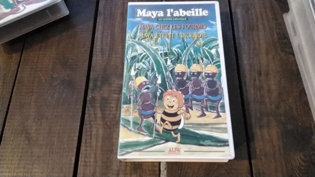 K7 Vhs  Maya L’abeille  2 Episodes