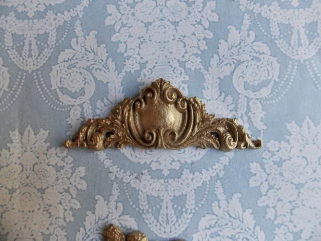 Dolls house Accessories Ornate Style Pediment Moulding Over Door Above Mirror