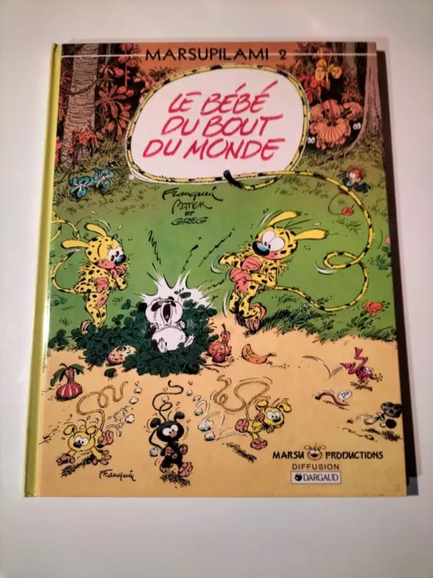 Eo 1988 Marsupilami T 2 Le Bebe Du Bout Du Monde Franquin Batem Greg (Z51)