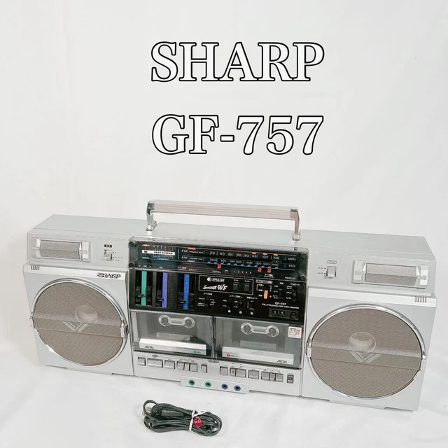 SHARP シャープ ラジカセ SEARCHER-WF GF-757（ト長 SHARP
