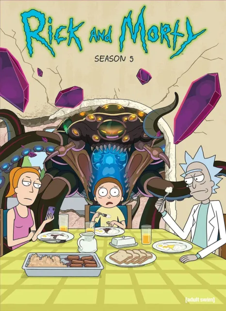 Rick and Morty: The Complete Fifth Season (DVD) Justin Roiland Spencer Grammer