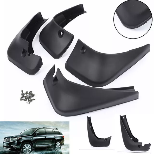 Parafanghi Splash Guards Parafanghi Parafanghi per Toyota Highlander 2001-2007 NUOVI