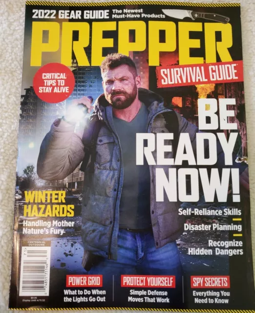 Prepper Magazine ☆ SURVIVAL GUIDE BE READY NOW ☆ Critical Tips To Stay Alive 202