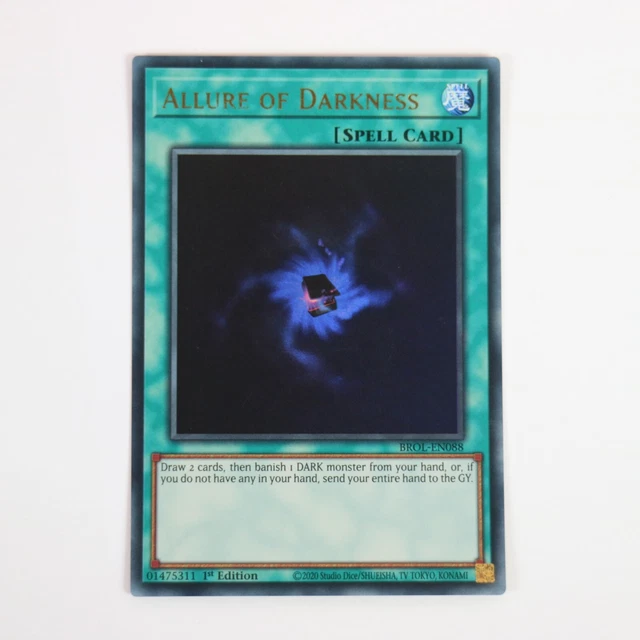 Yugioh - BROL-EN088 - Allure of Darkness - Ultra Rare - 1st - NM