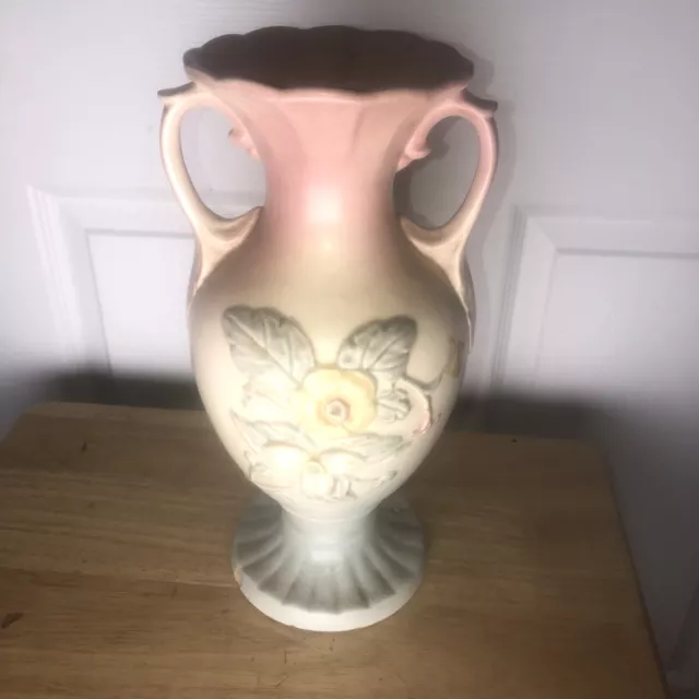 Hull Art Pottery Wildflower Large Vase W17 12 3/4"